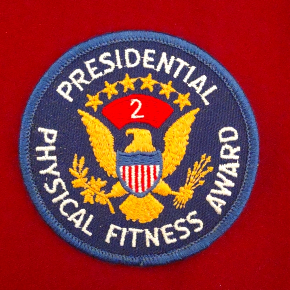Presidential Fitness award patch